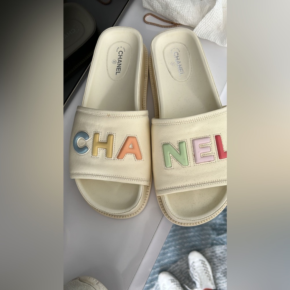Colorful slippers